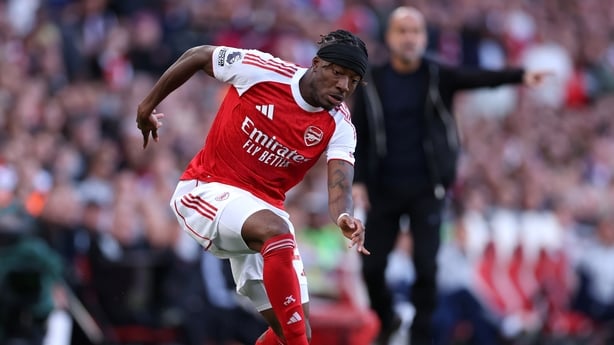Noni Madueke of Arsenal 