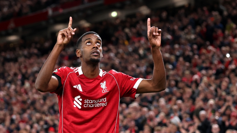 Alexander Isak is in line to start against Manchester United