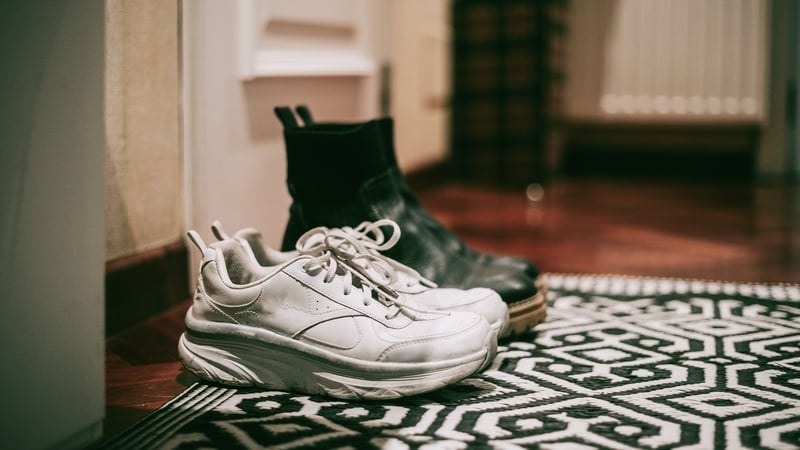 Do you ask guests to take their shoes off before they enter your home?