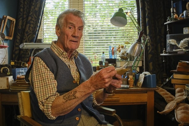 BBC handout photo of Sir Michael Palin as Brian, in the BBC's new comedy drama Small Prophets, created, written and directed by Mackenzie Crook. The series will launch on iPlayer and BBC Two in early 2026. Issue date: Wednesday September 24, 2025. PA Photo. The six-part series will feature a host of