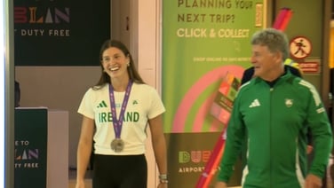 ‘It’s good to see so many people happy’ - Kate O’Connor returns home after win