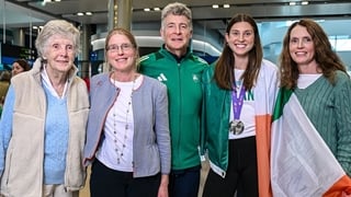 Kate O'Connor makes triumphant homecoming