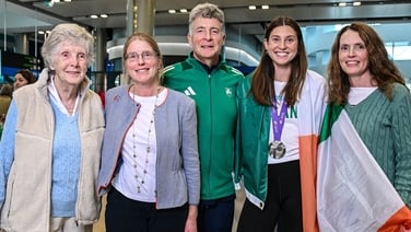 Kate O'Connor makes triumphant homecoming