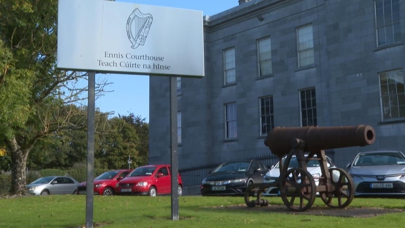 The cannon has been on the grounds of the Ennis Courthouse building since 1858