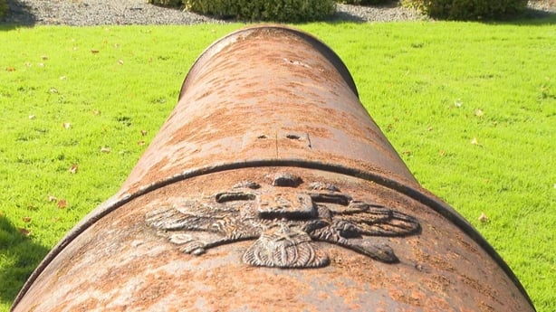 Ennis Courthouse Cannon