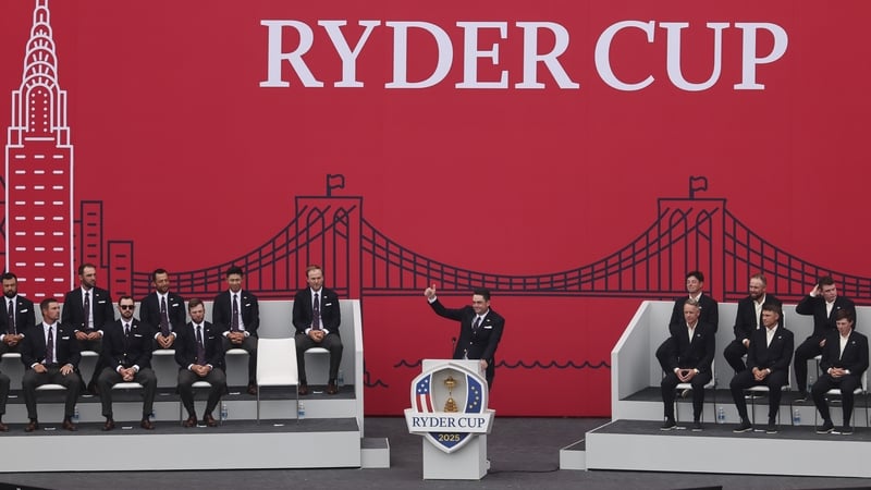 The Ryder Cup gets underway in all its pomp and ceremony