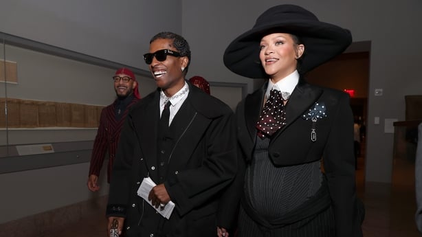 ASAP Rocky and Rihanna at the MET Gala 2025