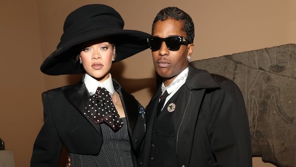 Rihanna and ASAP Rocky at the MET Gala 2025