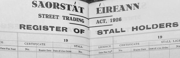 Register of Stall Holders 1935-1959