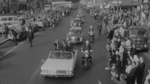 American astronauts arrive in Dublin
