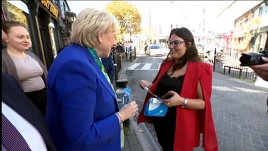 Heather Humphreys begins canvassing for Presidential Election