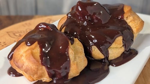 Profiteroles are always a hit and surprisingly easy to make!