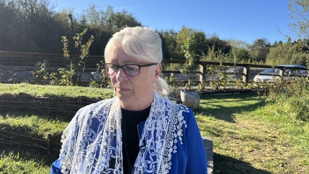 Writer and poet Julia Sweeney talking about the Misleór festival