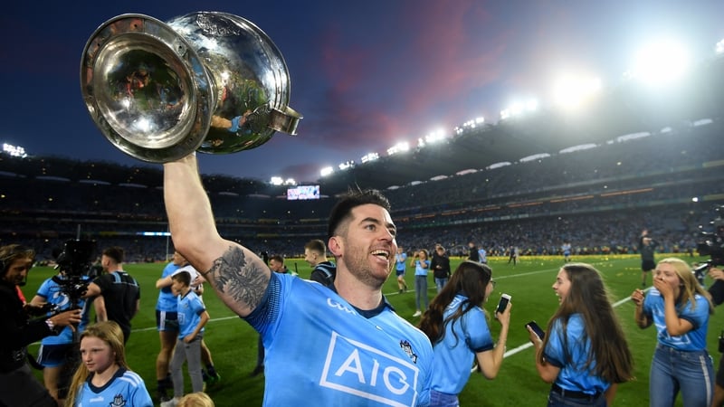 Michael Darragh Macauley celebrates All-Ireland success at Croke Park in 2019