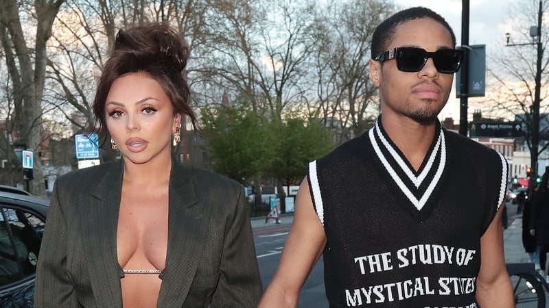 Jesy Nelson and Zion Foster