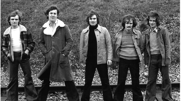 Ronan Collins in the band The Others