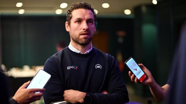 18 September 2025; GPA CEO Tom Parsons speaks to media at The Alex Hotel in Dublin for a media briefing as the GPA published details of its pre-budget submission where it asks for an increase in the government grant for inter-county players to an average