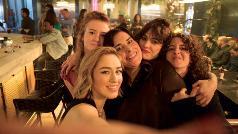 (L-R): Mairead Tyers, Danielle Galligan, Stefanie Preissner, Caroline Menton and Louisa Harland