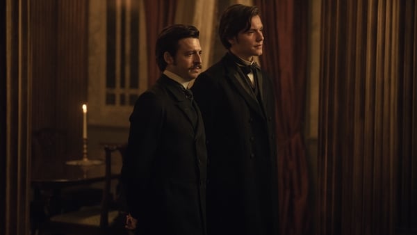 Anthony Boyle and Louis Partridge who star in House Of Guinness
