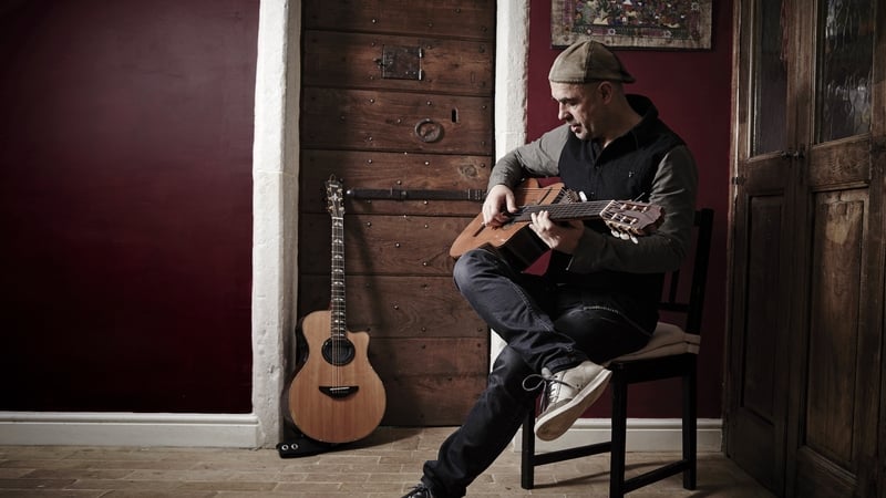 Italian musician and composer Antonio Forcione, photographed in London in 2016. Photo credit: Joby Sessions/Guitarist Magazine/Future via Getty Images