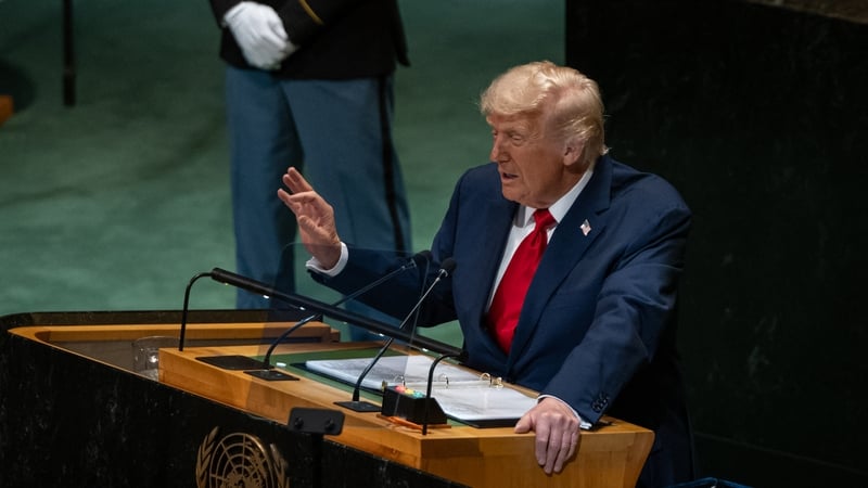 US President Donald Trump attacks climate policies