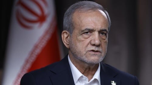 Iran's President Masoud Pezeshkian said Iran would not leave the Nuclear Non-Proliferation Treaty in retaliation to sanctions being reimposed