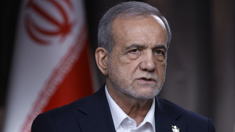 Iranian President Masoud Pezeshkian said the United States had offered only a short reprieve in return for handing over its whole stockpile of enriched uranium, a proposal he described as unacceptable