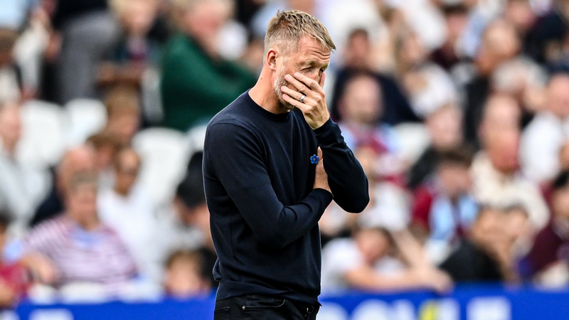 Graham Potter leaves the club in 19th position in the Premier League