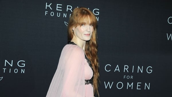 NEW YORK, NY - SEPTEMBER 12: Florence Welch attends Kering's 2nd Annual Caring For Women Dinner - Arrivals at The Pool on September 12, 2023 in New York. (Photo by Paul Bruinooge/Patrick McMullan via Getty Images) *** Local Caption *** Florence Welch