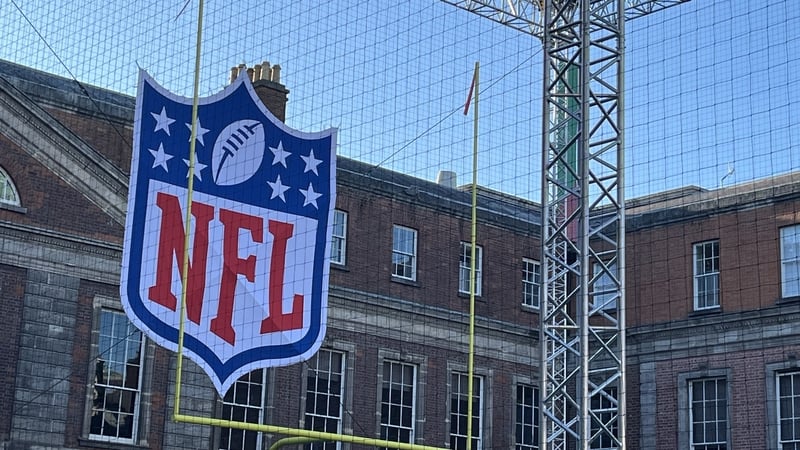 The NFL match was estimated to attract approximately 30,000 international visitors to Ireland