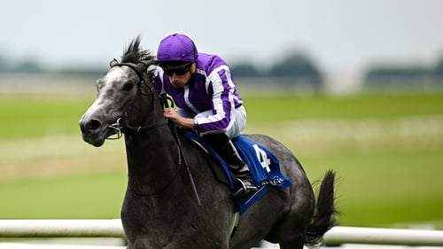 Dorset held on to complete a big-race double at the Curragh for Aidan O'Brien
