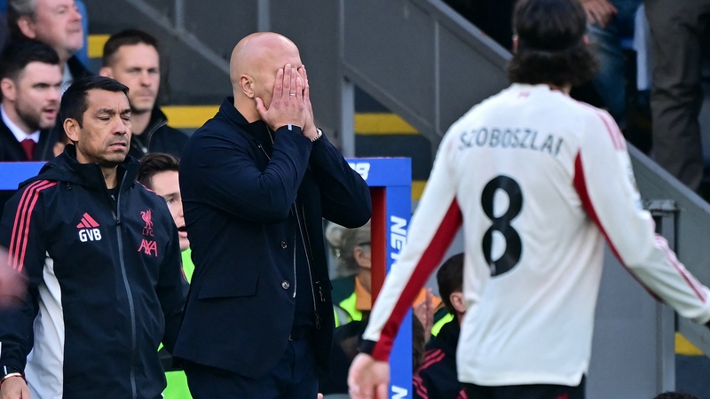 Arne Slot's frustration was evident as Liverpool suffered their first league defeat of the campaign