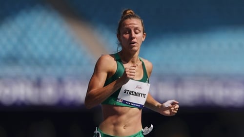 Greta Streimikyte in action in New Delhi