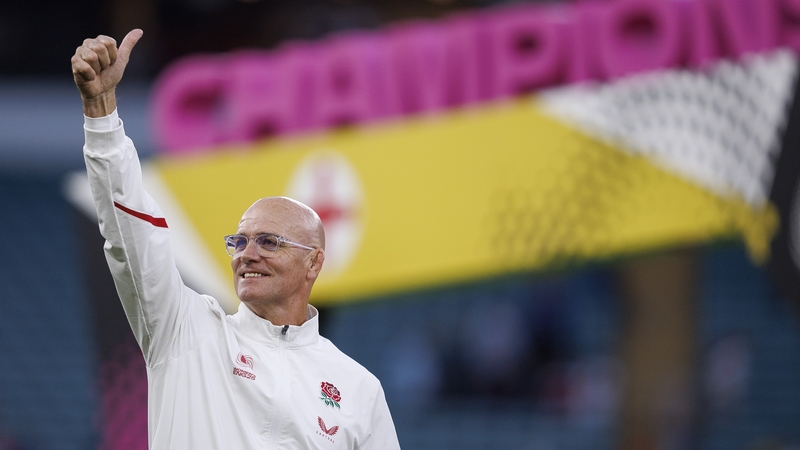 John Mitchell led England to their third Women's World Cup title