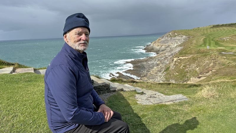 Bill Murray - "I started out caddying, and golf was the best education I ever received. Ireland feels like the right place to put all that to work" Photo: BBC/Stellify Media