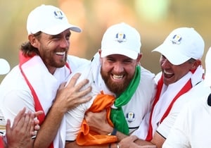 Scenes of jubilation from Esker Hill  show image