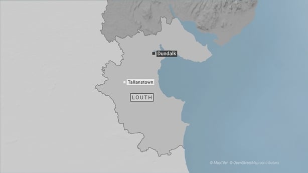 A map of the location of the incident