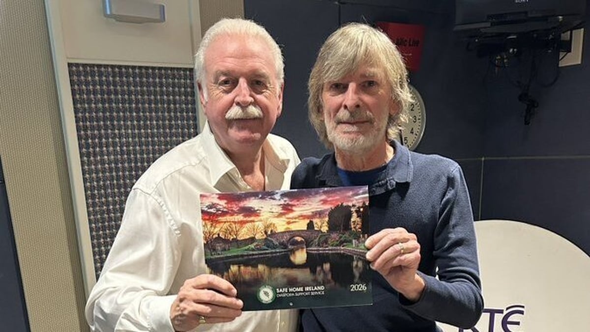 One of our favourite people, Seán Keane was with us this morning.