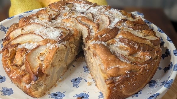 A pear cake