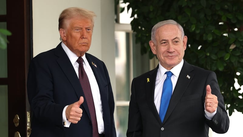 Donald Trump said if Hamas does reject the proposal, then Israel will have his full backing to 'finish the job'