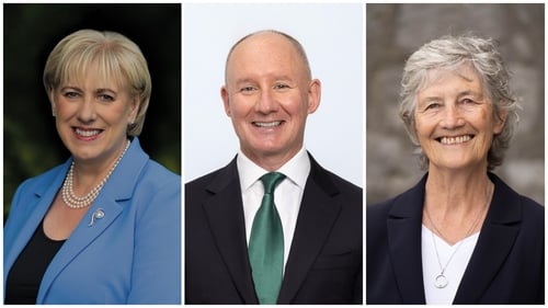 The three presidential candidates took part in the Tonight Show Presidential Debate last night