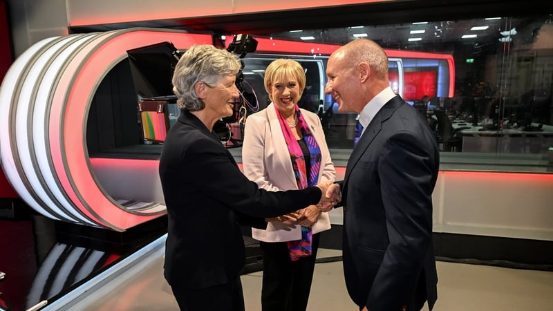 Catherine Connolly, Heather Humphreys and Jim Gavin met ahead of the first televised debate of the campaign