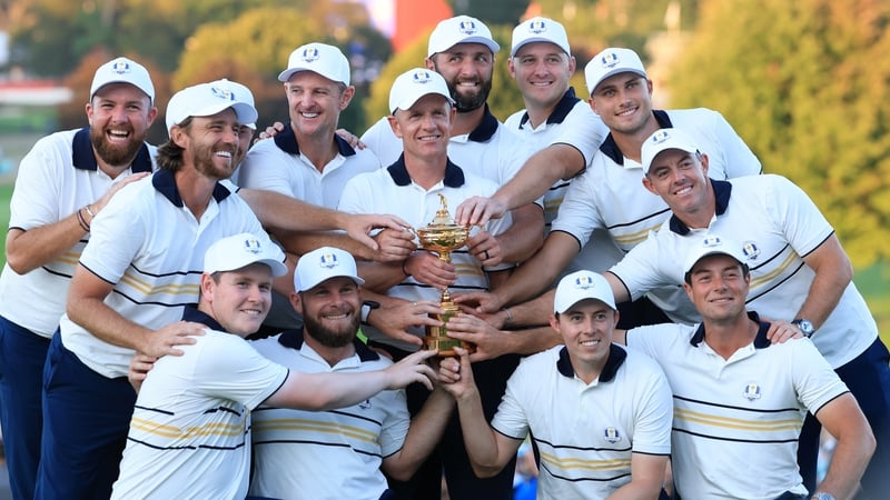 It was a memorable weekend in New York for Team Europe