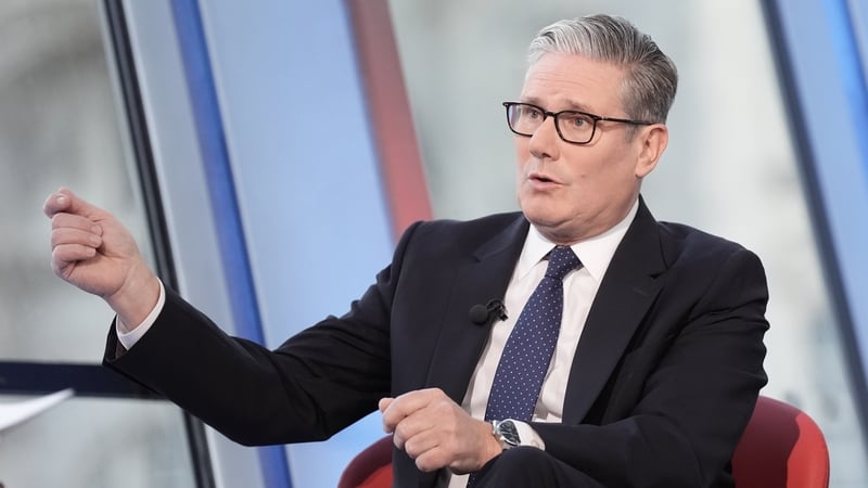 Keir Starmer's speech comes amid growing speculation over his leadership of Labour party