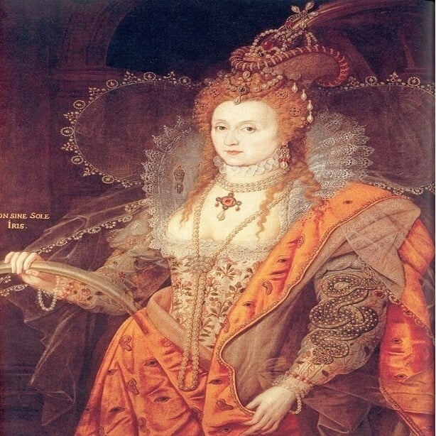 The Rainbow Portrait of Elizabeth I (c. 1600–1602),