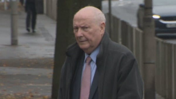 A screengrab taken from an RTE News programme of Frank Cushnahan