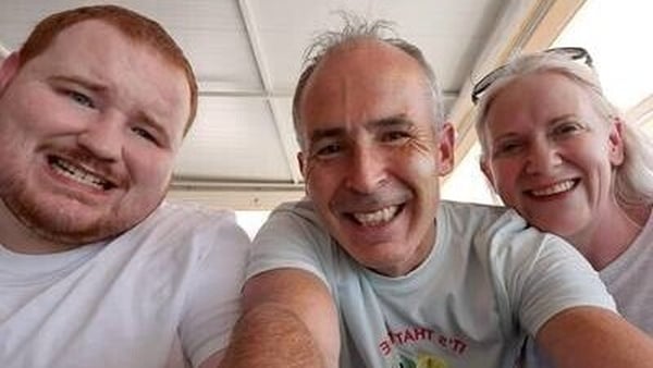 Parents Mark and Louise O'Connor and their son Evan