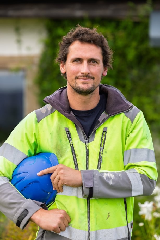 Build Your Own Home presenter Harrison Gardner
