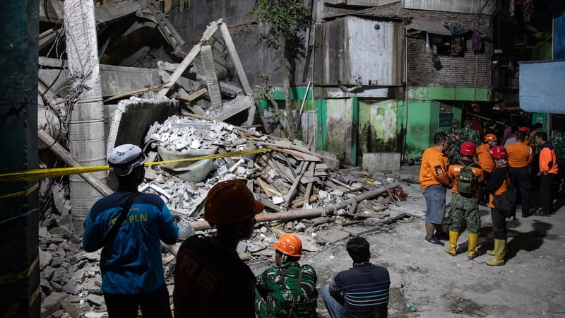Lax construction standards have raised widespread concerns about building safety in Indonesia