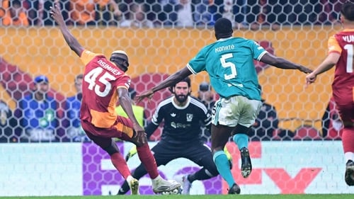 Victor Osimhen fires home the decisive penalty